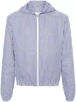 Полосатая куртка с капюшоном Givenchy, синий