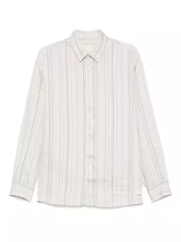 Полосатая рубашка Emporio Armani, белый