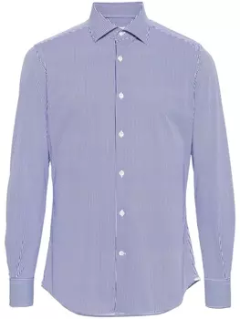 Полосатая рубашка из джерси Glanshirt, синий