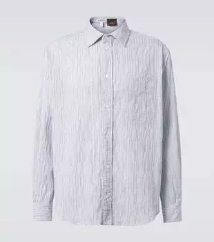 Полосатая рубашка из хлопковой смеси Paula's Ibiza Loewe, Blue/ White