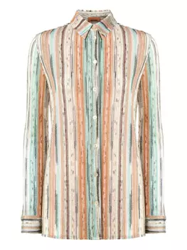 Полосатая рубашка Missoni, нейтральный