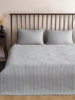 Полосатое двуспальное покрывало 200x220 см LCW Home