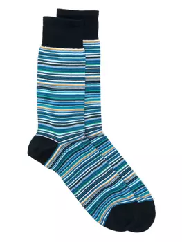 Полосатые носки Missoni, синий