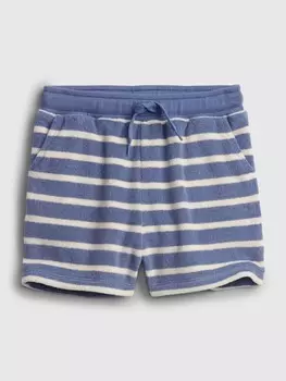 Полосатые шорты Gap, синий