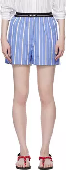 Полосатые шорты MSGM