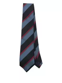 Полосатый галстук Paul Smith, синий