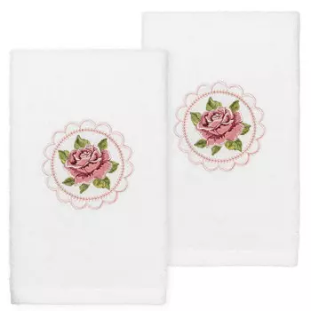 Полотенца Linum Home Textiles Rosalee, белый