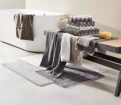 Полотенце базовое Dieter Knoll, темно-синий