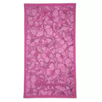 Полотенце Blumarine Tailor Beach Printed In Sponge, розовый