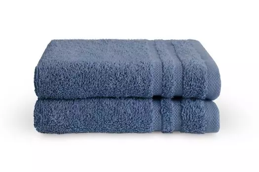 Полотенце Byrklund Bath Basics Blue - 2x30x50 см, синий