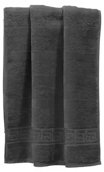 Полотенце Caw 46427, 50x1x100 см, антрацитовый