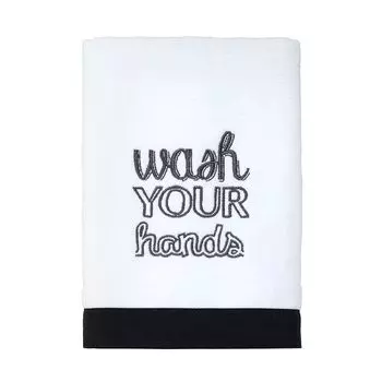 Полотенце для рук Avanti Chalk it Up с вышивкой