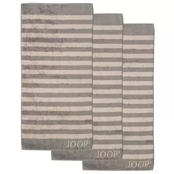 Полотенце для рук Joop! Classic 3er Pack, 100x10x50 см, коричневый