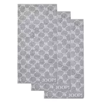 Полотенце для ванной JOOP! 3er Pack, цвет Grau Cornflower