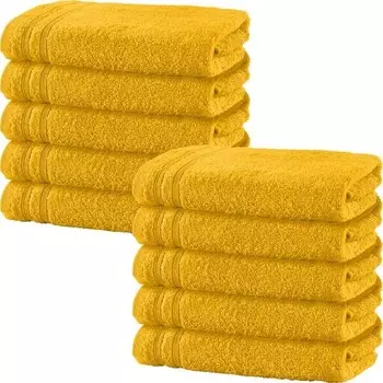 Полотенце Erwin Mller 10er-Pack 162962, 50x1x80 см, желтый