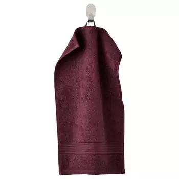 Полотенце гостевое IKEA Fredriksjn 30x50 см, темно-красный