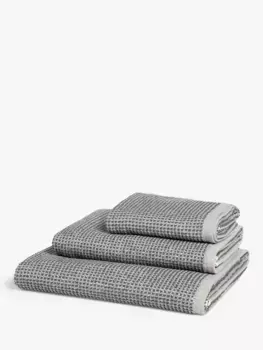Полотенце John Lewis Textured, цвет graphite