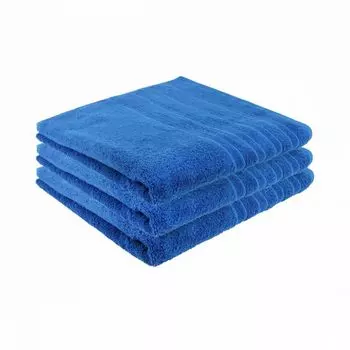 Полотенце люкс - джинсовое синее - 6 шт - 50х100см - 550 г/м2 Pure4u, синий