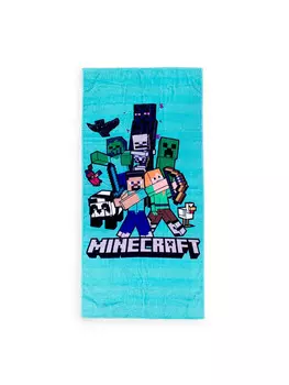Полотенце Minecraft, синий