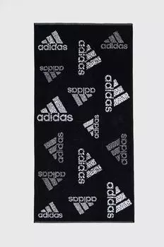 Полотенце с добавлением шерсти adidas Performance, черный