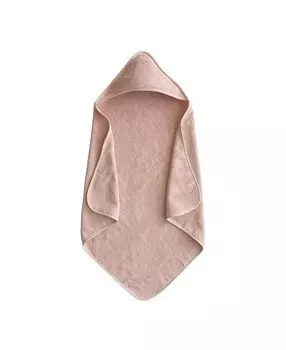 Полотенце с капюшоном Mushie, розовый