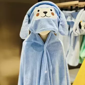 Полотенце с капюшоном Xiaozhen, синий