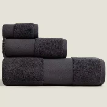 Полотенце Zara Home 800 GXM Plain Cotton, темно-серый