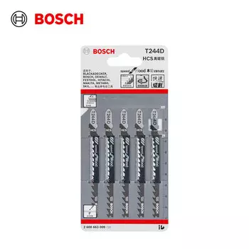 Полотно для лобзика Bosch T244D 74 мм, 5 штук