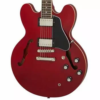 Полуакустическая гитара Epiphone ES-335 — вишня