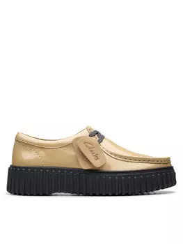 Полуботинки Clarks, бежевый