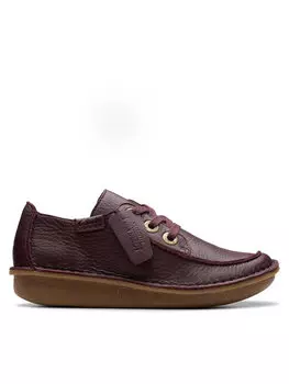 Полуботинки Clarks, бургундия