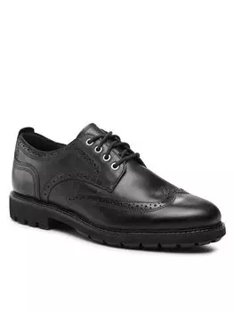 Полуботинки Clarks, черный
