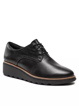 Полуботинки Clarks, черный