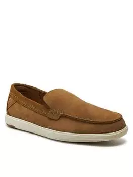 Полуботинки Clarks, коричневый