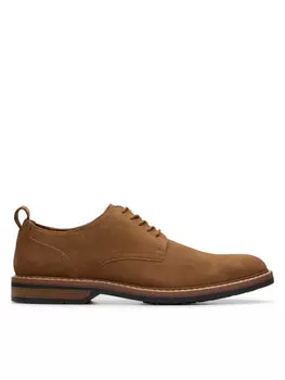 Полуботинки Clarks, коричневый