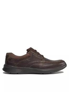 Полуботинки Clarks, коричневый