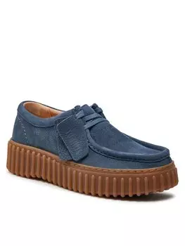 Полуботинки Clarks, синий