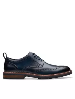 Полуботинки Clarks, темно-синий
