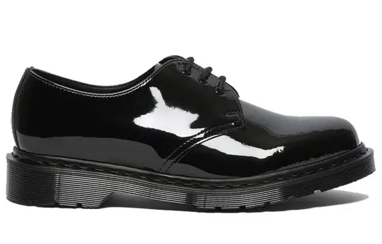 Полуботинки Dr.Martens 1461 Made In England Mono Patent Leather Oxford Shoes 'Black'