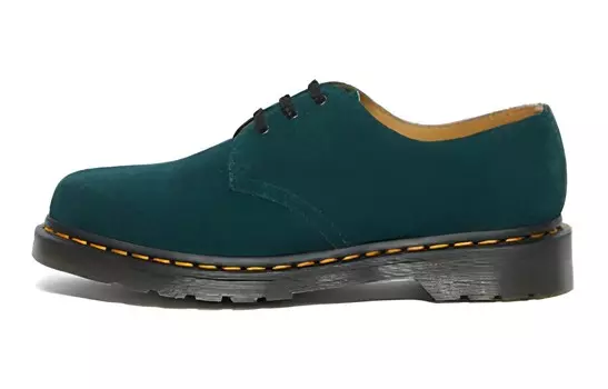 Полуботинки Dr.Martens 1461 Suede Oxford Shoes 'Dark Green'