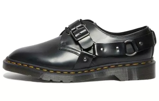 Полуботинки Dr.Martens Henree Polished Smooth Leather Buckle 'Black'