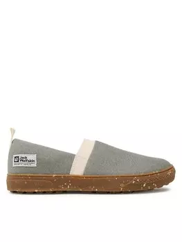 Полуботинки Ecostride 3 Espandrille W Jack Wolfskin, зеленый