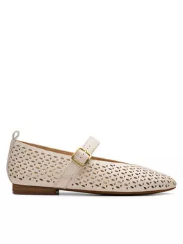 Полуботинки Fawna Jane 26181230 Clarks, экрю