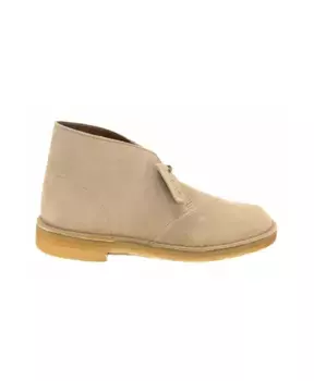 Полуботинки из замши Clarks, коричневый