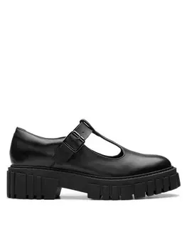 Полуботинки Page Bar Clarks, черный