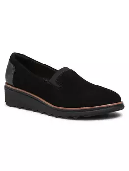 Полуботинки Sharon Dolly Clarks, черный