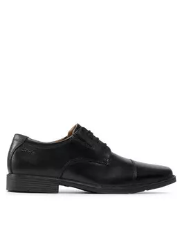 Полуботинки Tilden Cap Clarks, черный