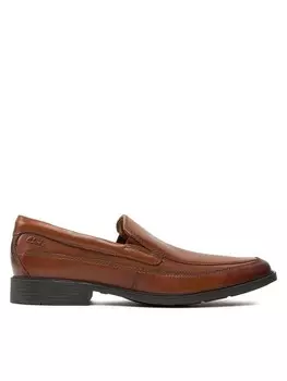 Полуботинки Tilden Free Clarks, коричневый