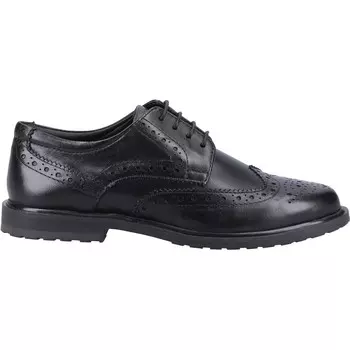 Полуботинки "верити" кожаные Hush Puppies, черный