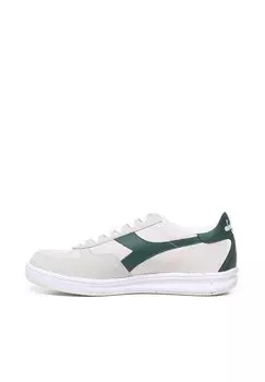 Полукеды Diadora, белые, зеленые